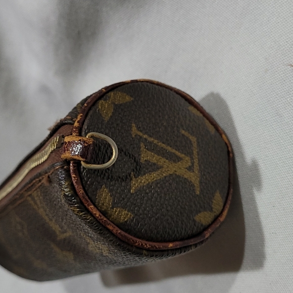 Auth Louis Vuitton Papillon Pouch vtg - Picture 3 of 15